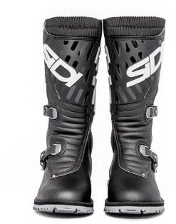 Sidi Cross-Stiefel TRAIL ZERO 2 Leicht Leder Mit Air-Teflon Mesh Und Cambrelle-Futter CE -Motorradbekleidungsgeschäft sidi trail zero 2 schwarz 4