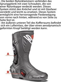 Sidi Motorradstiefel VERTIGO 2 LEI Für Damen Rennstiefel Mit Rundum-Schutz -Motorradbekleidungsgeschäft sidi vertigo 2 lei image 4