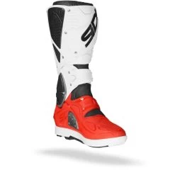 SIDI Motorradstiefel CROSSFIRE 3 SRS Mit Sohlen-System Überdehnschutz Offroad Crossstiefel CE -Motorradbekleidungsgeschäft sidi crossfire 3 srs black red white.33 1