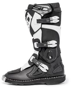 Sidi Kinder-Motorradstiefel FLAME Mit Flex-System Und Viel Schutz CE -Motorradbekleidungsgeschäft sidi flame schwarz weiss 3
