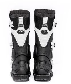 Sidi Kinder-Motorradstiefel FLAME Mit Flex-System Und Viel Schutz CE -Motorradbekleidungsgeschäft sidi flame schwarz weiss 4