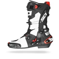 SIDI Motorradstiefel REX AIR Perforiert Sehr Gute Belüftung 3-Schnallen-System Mit CE -Motorradbekleidungsgeschäft sidi rex air white black.10 1