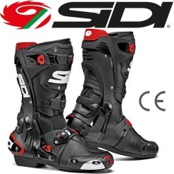 SIDI Motorradstiefel REX Robuster Sportstiefel Mit 3-Schnallen-System Guter Belüftung Und CE