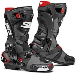 SIDI Motorradstiefel REX Robuster Sportstiefel Mit 3-Schnallen-System Guter Belüftung Und CE 31 SIDI Motorradstiefel REX Robuster Sportstiefel Mit 3-Schnallen-System Guter Belüftung Und CE -Motorradbekleidungsgeschäft sidi rex grey black 1 2