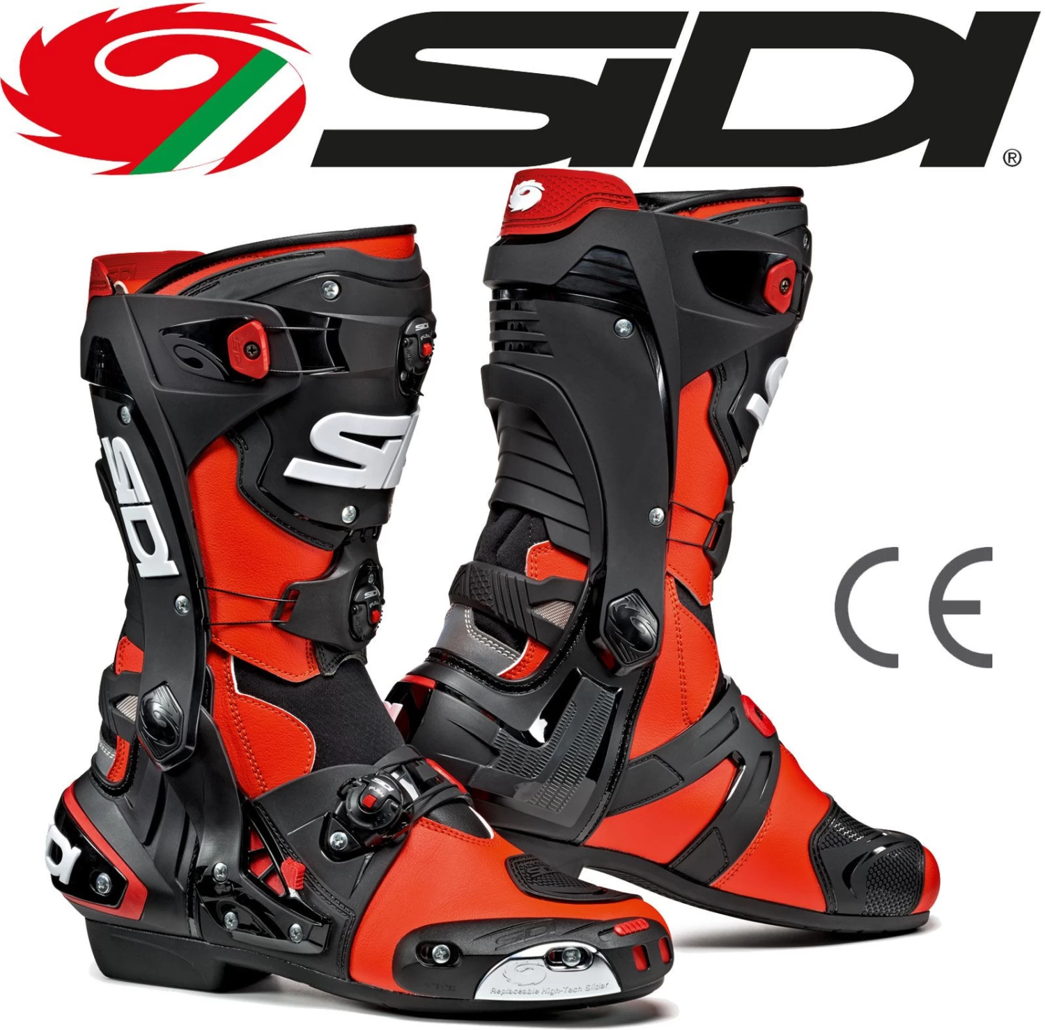 SIDI Motorradstiefel REX Robuster Sportstiefel Mit 3-Schnallen-System Guter Belüftung Und CE 14 SIDI Motorradstiefel REX Robuster Sportstiefel Mit 3-Schnallen-System Guter Belüftung Und CE – Bild 12