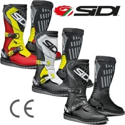 Sidi Cross-Stiefel TRAIL ZERO 2 Leicht Leder Mit Air-Teflon Mesh Und Cambrelle-Futter CE