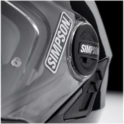 Simpson Klapphelm DARKSOME Mit Sonnenblende Und Max Vision Pinlock -Motorradbekleidungsgeschäft simpson darksome gun metal 2 1