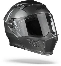 Simpson Klapphelm DARKSOME Mit Sonnenblende Und Max Vision Pinlock -Motorradbekleidungsgeschäft simpson darksome gun metal 7 1