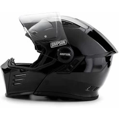 Simpson Darksome Klapphelm ECE 22.06 Carbon Fiberglas Mit Sonnenblende Und Pinlock 12 Simpson Darksome Klapphelm ECE 22.06 Carbon Fiberglas Mit Sonnenblende Und Pinlock -Motorradbekleidungsgeschäft simpson helmet ece22 06 darksome black metal 3