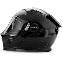 Simpson Darksome Klapphelm ECE 22.06 Carbon Fiberglas Mit Sonnenblende Und Pinlock 14 Simpson Darksome Klapphelm ECE 22.06 Carbon Fiberglas Mit Sonnenblende Und Pinlock -Motorradbekleidungsgeschäft simpson helmet ece22 06 darksome black metal 4