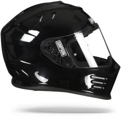 Simpson Integralhelm VENOM Mit Sonnenblende -Motorradbekleidungsgeschäft simpson venom black 3