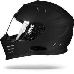 Simpson Integralhelm VENOM Mit Sonnenblende -Motorradbekleidungsgeschäft simpson venom flat black 7