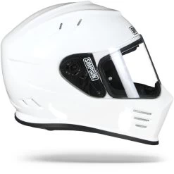 Simpson Integralhelm VENOM Mit Sonnenblende -Motorradbekleidungsgeschäft simpson venom white 5