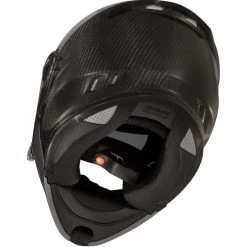 Simpson Darksome Klapphelm ECE 22.06 Carbon Fiberglas Mit Sonnenblende Und Pinlock