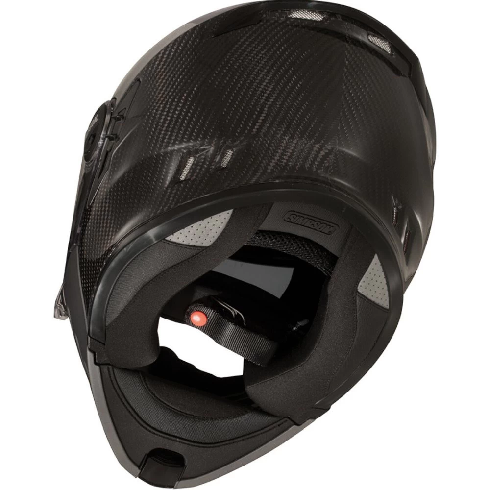 Simpson Darksome Klapphelm ECE 22.06 Carbon Fiberglas Mit Sonnenblende Und Pinlock 3 Simpson Darksome Klapphelm ECE 22.06 Carbon Fiberglas Mit Sonnenblende Und Pinlock