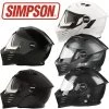 Simpson Klapphelm DARKSOME Mit Sonnenblende Und Max Vision Pinlock -Motorradbekleidungsgeschäft simpson darksome multi hauptbild