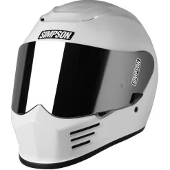 Simpson Speed Integralhelm ECE22.06 Mit Doppel-D Verschluss Und Ultra-Wide Visier 11 Simpson Speed Integralhelm ECE22.06 Mit Doppel-D Verschluss Und Ultra-Wide Visier -Motorradbekleidungsgeschäft simpson speed 06 weiss 1 1