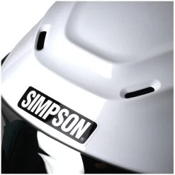Simpson Speed Integralhelm ECE22.06 Mit Doppel-D Verschluss Und Ultra-Wide Visier 13 Simpson Speed Integralhelm ECE22.06 Mit Doppel-D Verschluss Und Ultra-Wide Visier -Motorradbekleidungsgeschäft simpson speed 06 weiss 2