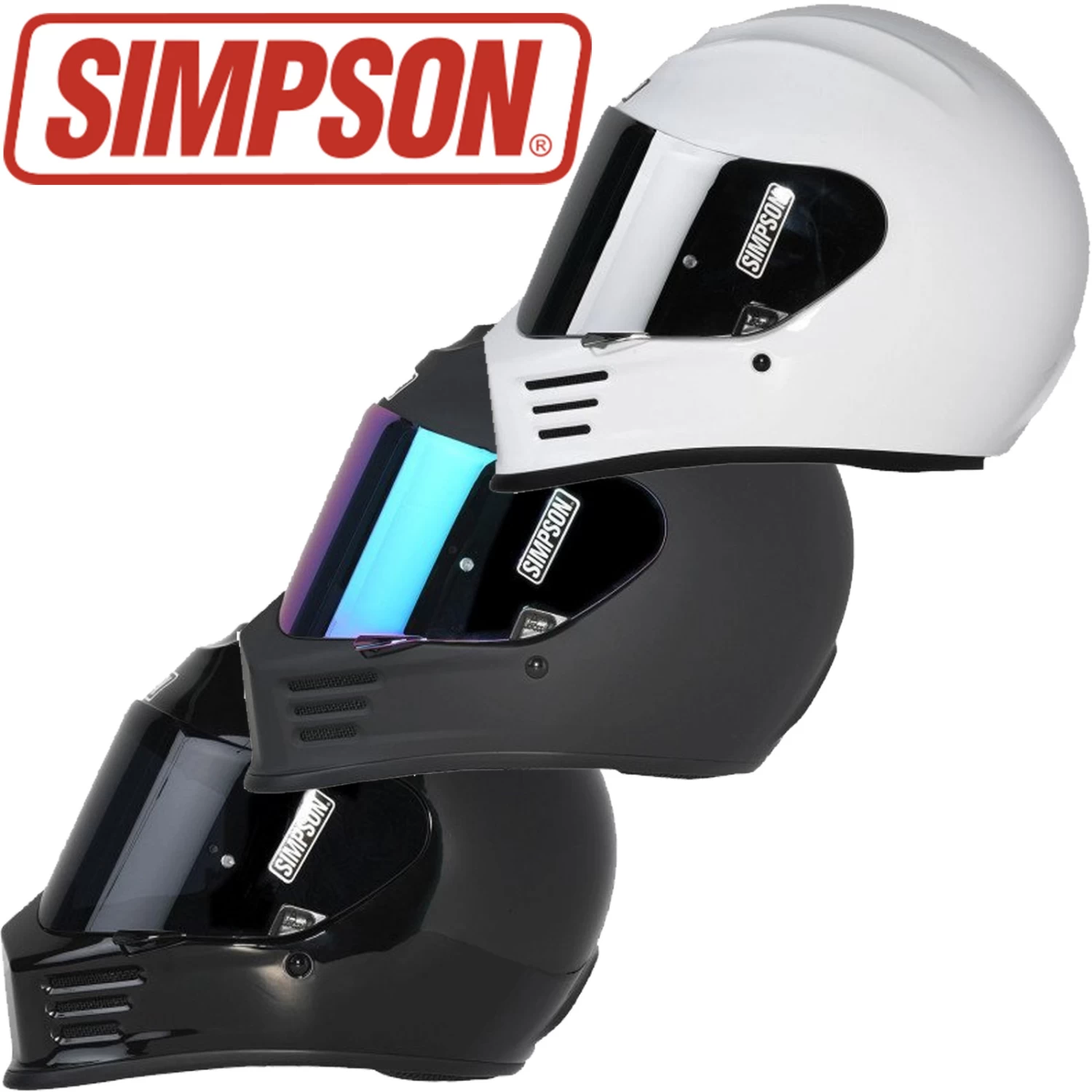 Simpson Integralhelm SPEED Street-Fight Mit Doppel-D-Verschluss Venturi-Belüftung Und Gratis Visier 11 Simpson Integralhelm SPEED Street-Fight Mit Doppel-D-Verschluss Venturi-Belüftung Und Gratis Visier – Bild 9