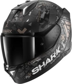 Shark Skwal I3 Integralhelm Mit LED ECE 22.06 +EXTRA VISIER Mit Max Vision Pinlock Und Sonnenblende -Motorradbekleidungsgeschäft skwal i3 hellcat mat kua 1 1