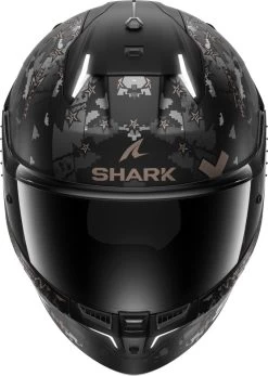 Shark Skwal I3 Integralhelm Mit LED ECE 22.06 +EXTRA VISIER Mit Max Vision Pinlock Und Sonnenblende -Motorradbekleidungsgeschäft skwal i3 hellcat mat kua 2
