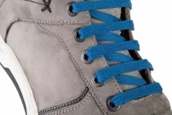 Stylmartin Motorradschuhe SMOKE Leder Wasserdicht CE Mit Protektoren Und 2 Paar Schnürsenkel -Motorradbekleidungsgeschäft smoke grau 2