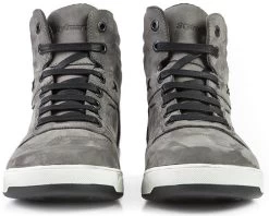 Stylmartin Motorradschuhe SMOKE Leder Wasserdicht CE Mit Protektoren Und 2 Paar Schnürsenkel -Motorradbekleidungsgeschäft smoke grau 5