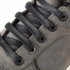 Stylmartin Motorradschuhe SMOKE Leder Wasserdicht CE Mit Protektoren Und 2 Paar Schnürsenkel -Motorradbekleidungsgeschäft smoke grau 6