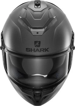 Shark SPARTAN GT Sport-Integralhelm Mit Mikro-Ratschenverschluss Pinlock Und Sonnenblende -Motorradbekleidungsgeschäft spartan gt bcl. mikr. blankmatte ama 03