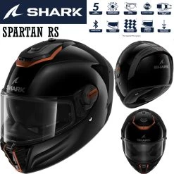 Shark Integralhelm SPARTAN RS Mit ECE 22.06 Sonnenblende Und Max Vision 120 Pinlock -Motorradbekleidungsgeschäft spartan rs blank sp kck haupt