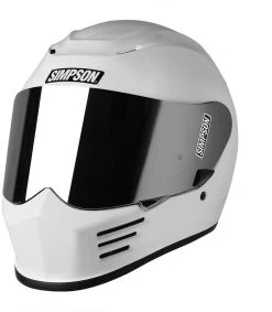Simpson Integralhelm SPEED Street-Fight Mit Doppel-D-Verschluss Venturi-Belüftung Und Gratis Visier 13 Simpson Integralhelm SPEED Street-Fight Mit Doppel-D-Verschluss Venturi-Belüftung Und Gratis Visier -Motorradbekleidungsgeschäft speed bandit gloss white sq