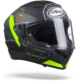 Suomy Integralhelm SPEEDSTAR Fiberglas Sport-Tourenhelm Mit Doppel-D Sonnenblende Und Max Vision Pinlock -Motorradbekleidungsgeschäft speedstar airplane grey sx5