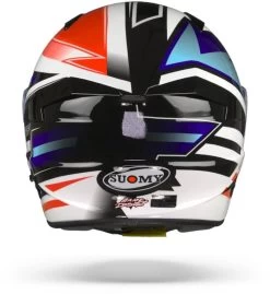 Suomy Integralhelm SPEEDSTAR Fiberglas Sport-Tourenhelm Mit Doppel-D Sonnenblende Und Max Vision Pinlock -Motorradbekleidungsgeschäft speedstar assymmetric blue red.19 1