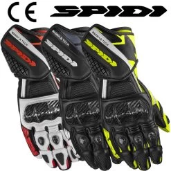 Spidi Motorradhandschuhe CARBO 5 Leder CE Mit Carbon Einsätzen