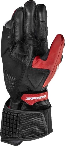 Spidi Motorradhandschuhe CARBO 5 Leder CE Mit Carbon Einsätzen -Motorradbekleidungsgeschäft spidi carbo 5 red 3