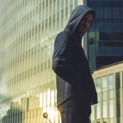 Spidi Motorradhoodie ARMOR H2OUT Wasserdicht CE Mit Abnehmbarer Kapuze Und Protektoren -Motorradbekleidungsgeschäft spidi hoodie armor h2out man