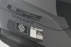 LS2 FF808 STREAM II 2 Integralhelm ECE 22.06 Mit Sonnenblende -Motorradbekleidungsgeschäft stream ii shadow detalle 3