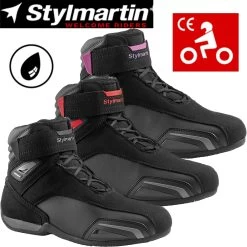 Stylmartin Motorradschuhe VECTOR Wasserdicht Leicht Atmungsaktiv Mit CE Und Protektoren