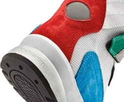 Stylmartin Motorrad Sneaker AUDAX AIR Leder Sommer Schuhe Mit Air-Mesh Reflex CE -Motorradbekleidungsgeschäft stylmartin audax air weiss 2