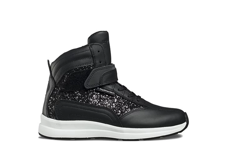 Stylmartin Motorrad Sneaker AUDAX GLAM Glitzer Wildleder Wasserdicht Air-Mesh Protektoren CE 6 Stylmartin Motorrad Sneaker AUDAX GLAM Glitzer Wildleder Wasserdicht Air-Mesh Protektoren CE – Bild 4
