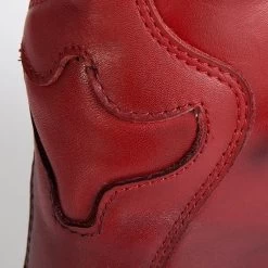 Stylmartin Motorradstiefel CONTINENTAL WP Leder Wasserdicht Mit Vibram-Sohle -Motorradbekleidungsgeschäft stylmartin continental rot 3