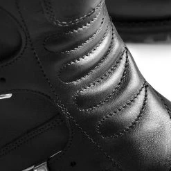 Stylmartin Motorradstiefel CONTINENTAL WP Leder Wasserdicht Mit Vibram-Sohle -Motorradbekleidungsgeschäft stylmartin continental schwarz 4