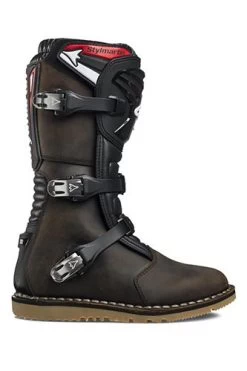 Stylmartin Motorradstiefel IMPACT RS Leder Wasserdicht CE -Motorradbekleidungsgeschäft stylmartin impact rs braun 2