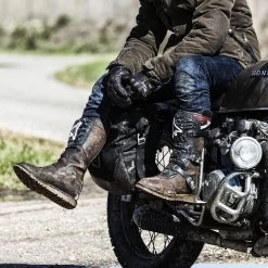 Stylmartin Motorradstiefel IMPACT RS Leder Wasserdicht CE -Motorradbekleidungsgeschäft stylmartin impact rs braun 7