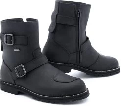 Stylmartin Motorradstiefel Legend Mid WP Leder Halbhoch Wasserdicht CE Mit Vibram-Sohle Und Knöchelschutz -Motorradbekleidungsgeschäft stylmartin legend mid 1 1