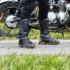Stylmartin Motorradstiefel MATRIX WP Wasserdicht Leder Mit Vibram-Sohle CE -Motorradbekleidungsgeschäft stylmartin matrix 5