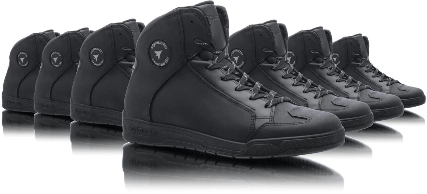 Stylmartin Motorradschuhe MATT WP Wasserdicht CE Atmungsaktiv Leder Air-Mesh Mit Knöchelschutz 10 Stylmartin Motorradschuhe MATT WP Wasserdicht CE Atmungsaktiv Leder Air-Mesh Mit Knöchelschutz – Bild 8