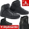 Stylmartin Motorradschuhe MATT WP Wasserdicht CE Atmungsaktiv Leder Air-Mesh Mit Knöchelschutz -Motorradbekleidungsgeschäft stylmartin matt haupt
