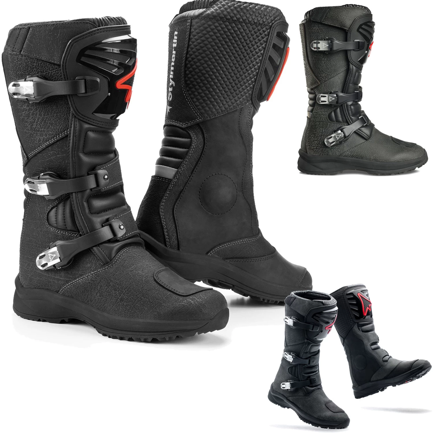 Stylmartin Motorradstiefel NAVAJO EVO WP Wasserdicht CE Leder 4 Stylmartin Motorradstiefel NAVAJO EVO WP Wasserdicht CE Leder – Bild 2