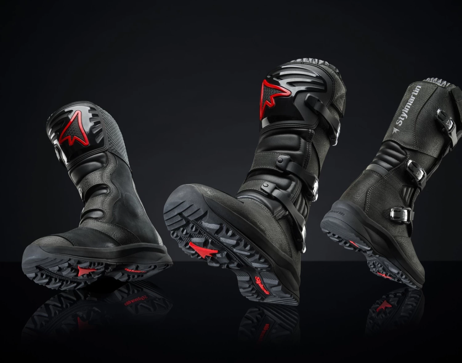 Stylmartin Motorradstiefel NAVAJO EVO WP Wasserdicht CE Leder 6 Stylmartin Motorradstiefel NAVAJO EVO WP Wasserdicht CE Leder – Bild 4